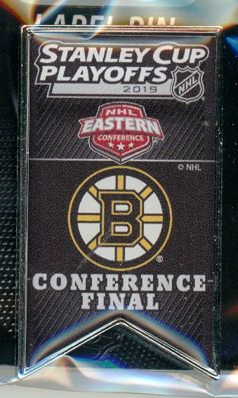 Bruins 2019 Eastern Conference Finals Banner pin