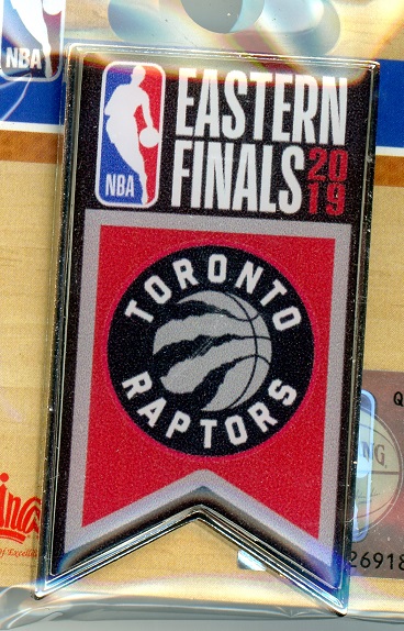 Raptors 2019 Eastern Conference Finals Banner pin