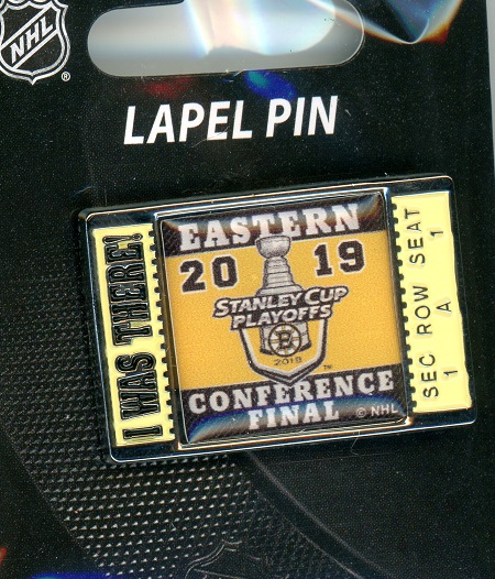 Bruins 2019 Eastern Conference Finals I Was There pin