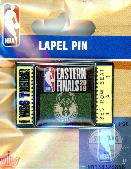 Bucks 2019 Eastern Conference Finals I Was There pin