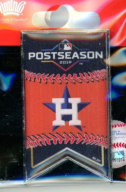 2019 Astros Postseason Banner pin
