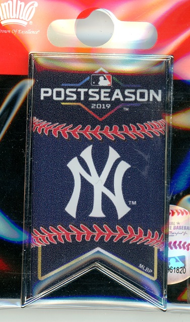 2019 Yankees Postseason Banner pin