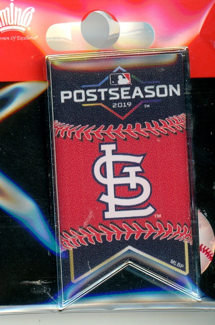 2019 Cardinals Postseason Banner pin