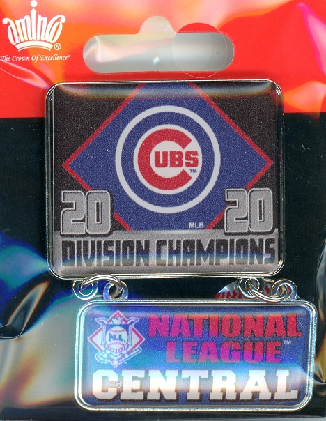 Cubs 2020 Division Champs Dangle pin