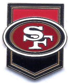 49ers Crest pin by PSG