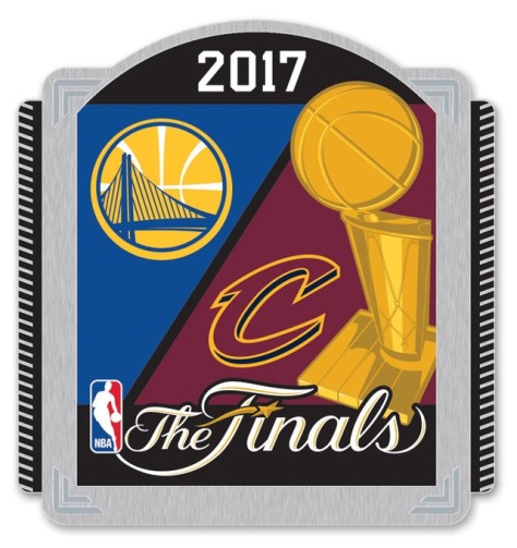 2017 Warriors vs Cavaliers NBA Finals pin #2