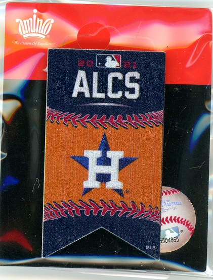 Astros 2021 ALCS Banner pin