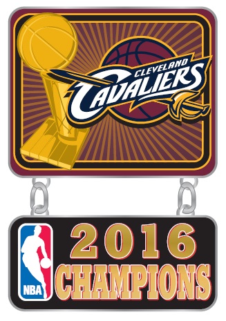 2016 Cavaliers NBA Champions Dangler pin