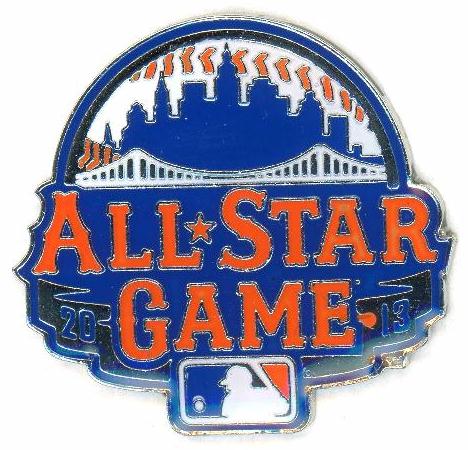 2013 MLB All-Star Game Logo pin #3