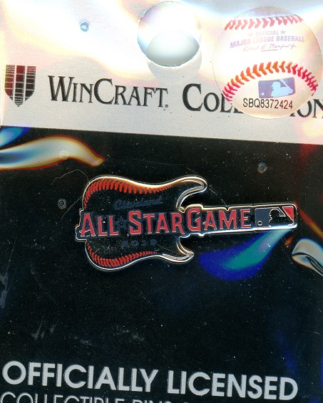 2019 MLB All-Star Game Guitar pin