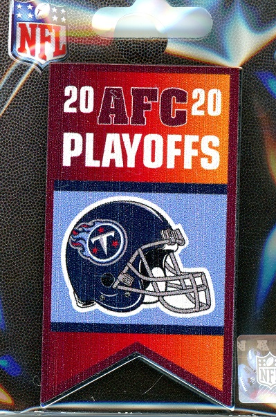 Titans Playoff Banner pin