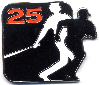 Barry Bonds Silhouette pin