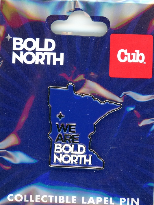 Super Bowl LII \"We Are The Bold North\" pin