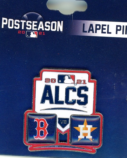 Red Sox vs Astros 2021 ALCS pin