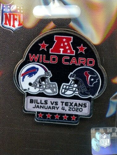 Bills vs Texans Wild Card pin