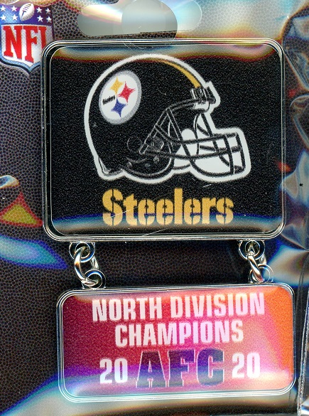 Steelers Division Champs Dangler pin