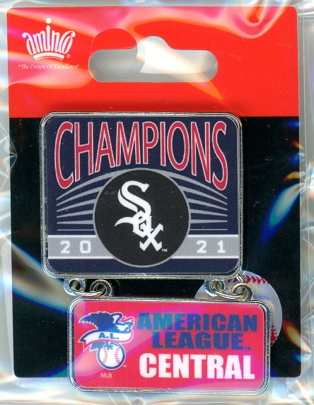 White Sox 2021 Division Champs Dangler pin