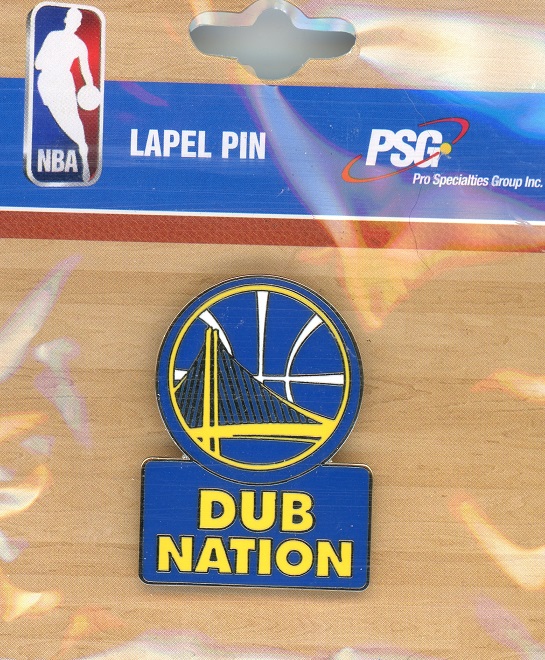 Warriors Dub Nation pin