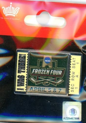 2018 Men's Frozen Four "I Was There" Ticket pin