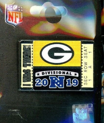 Packers Divisional Playoff "I Was There!" pin