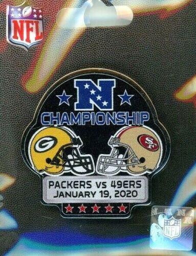 Packers vs 49ers NFC Championship Dueling pin