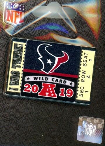 Texans 2019 Wild Card "I Was There" pin