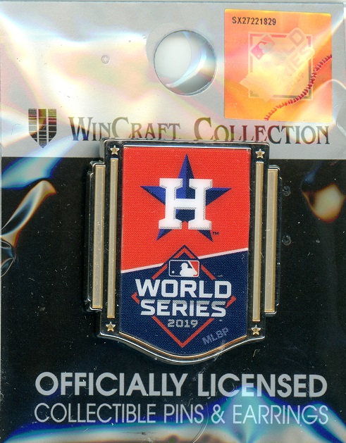 Astros 2019 World Series pin