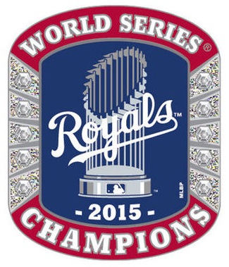 Royals 2015 World Series Ring pin
