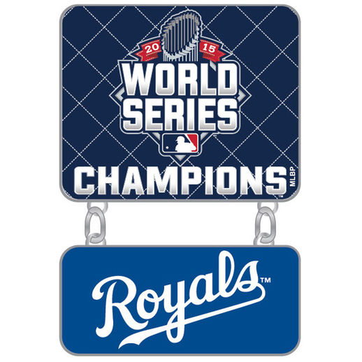 Royals 2015 World Series Champs Dangle pin