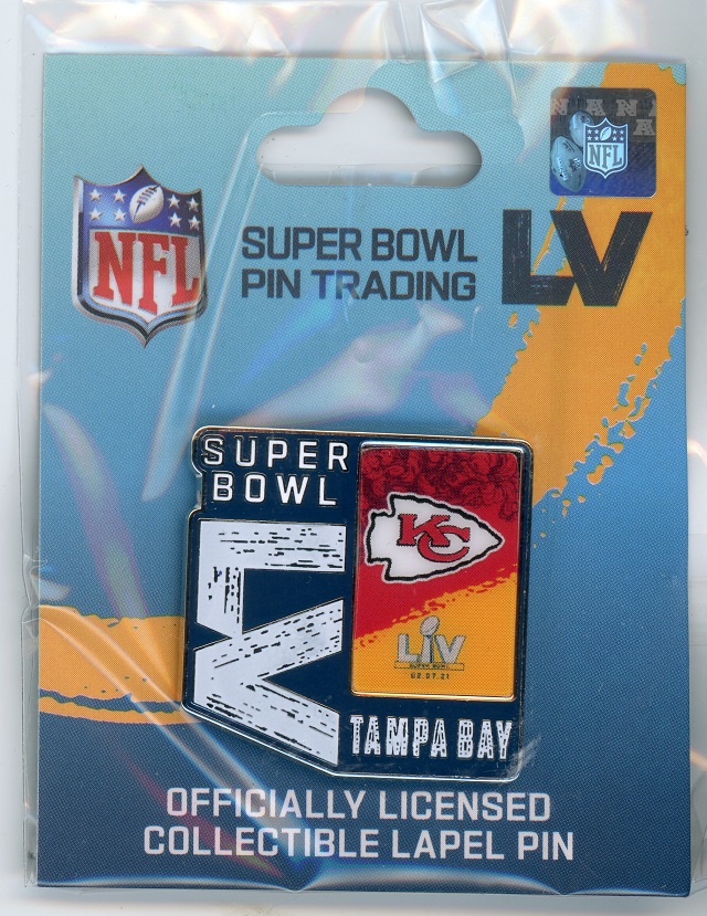 Chiefs Super Bowl LV pin - Wincraft
