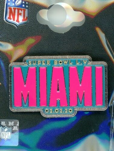 Super Bowl LIV MIAMI pin