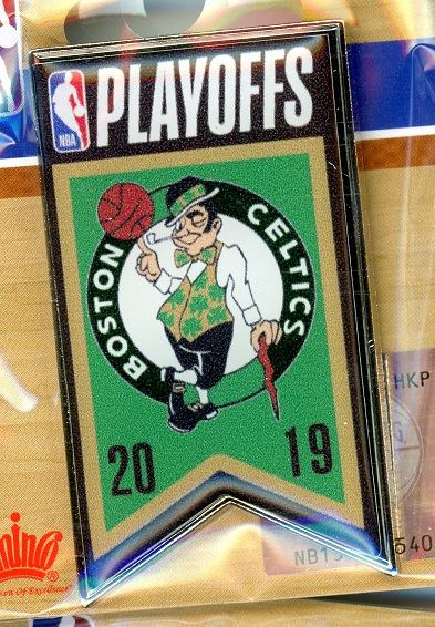 Celtics 2019 Playoffs Banner pin