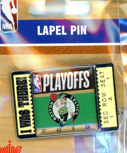 Celtics 2019 Playoff I Was There! pin