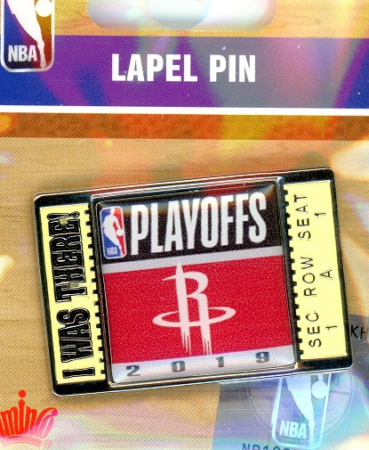 Rockets 2019 Playoff I Was There! pin