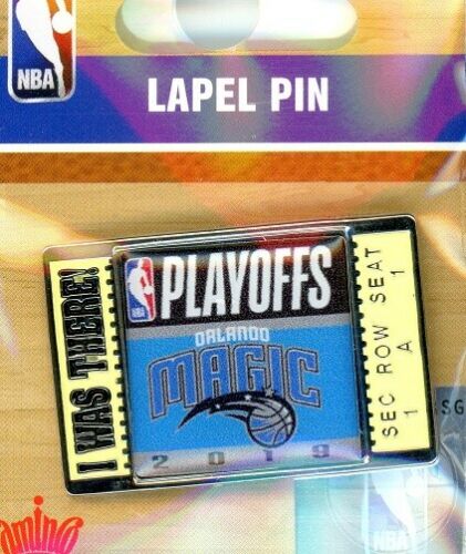 Magic 2019 Playoff I Was There! pin