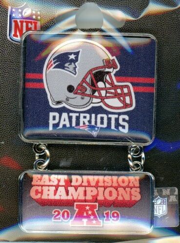 Patriots 2019 Division Champs Dangle pin