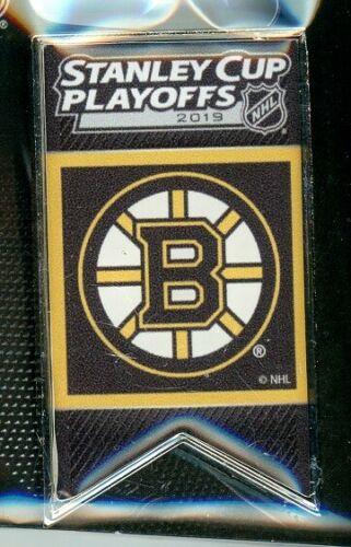 2019 Boston Bruins Playoff Banner pin