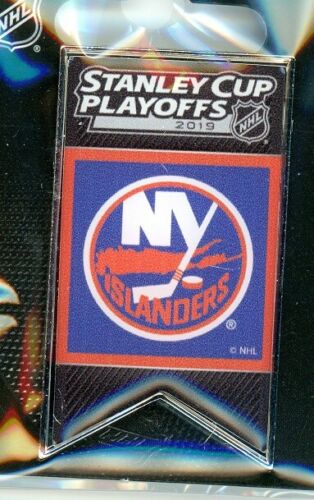 2019 New York Islanders Playoff Banner pin