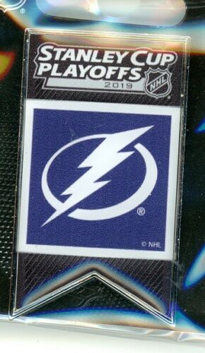 2019 Tampa Bay Lightning Playoff Banner pin