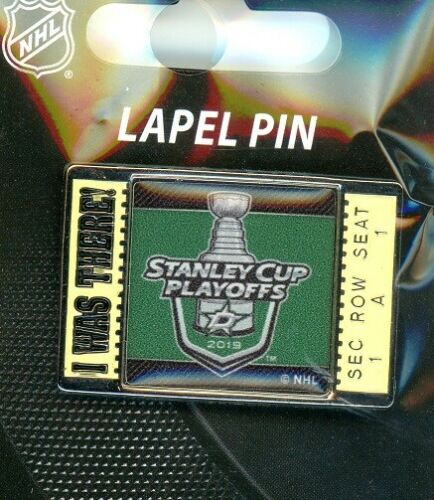 2019 Dallas Stars Playoff I Was There! pin