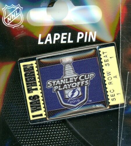 2019 Tampa Bay Lightning Playoff I Was There! pin