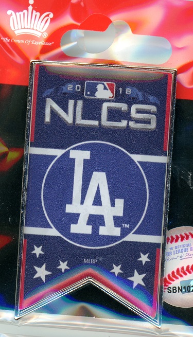 Dodgers 2018 NLCS Banner pin