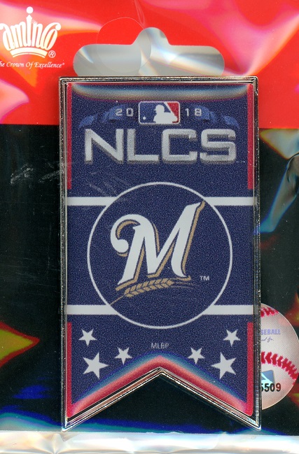 Brewers 2018 NLCS Banner pin