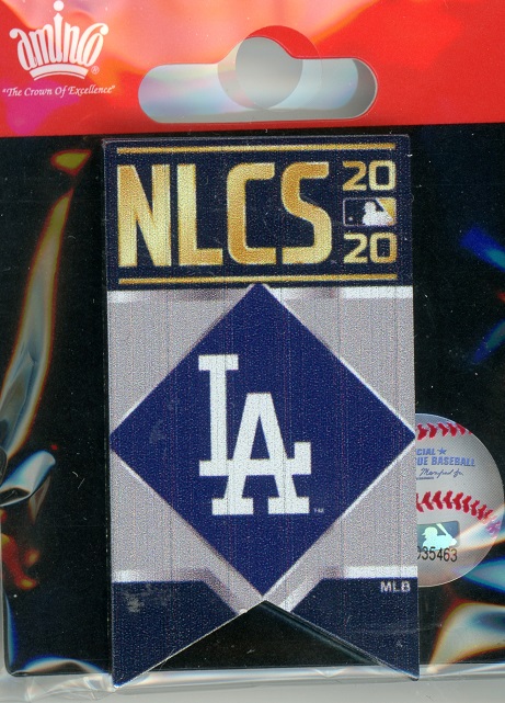 Dodgers 2020 NLCS Banner pin
