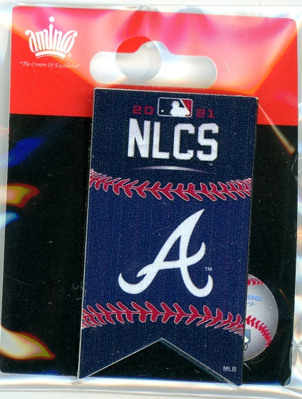 Braves 2021 NLCS Banner pin