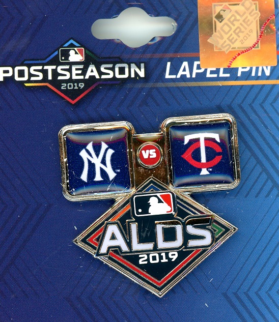 Yankees vs Twins 2019 ALDS pin
