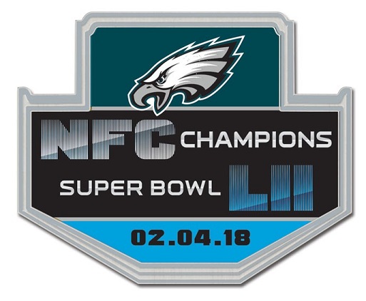 Eagles NFC Champs pin