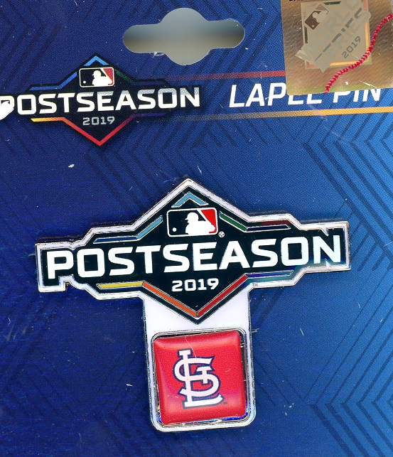 Cardinals 2019 Postseason pin