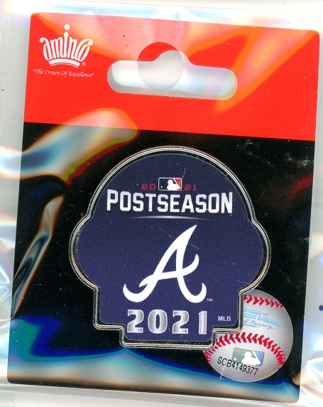 Braves 2021 Postseason pin