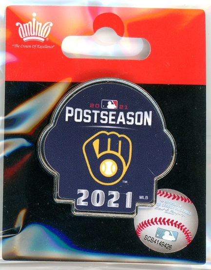 Brewers 2021 Postseason pin
